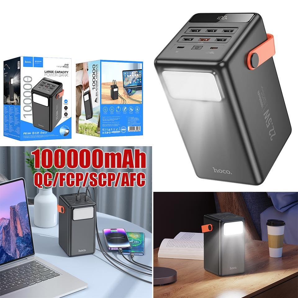 hoco J142 (PD/QC/FCP/AFC) 100000មីលីអំពែ