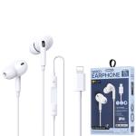 Earphone Wire Lightning Remax RM-575i(Music+Call) - កាសប៊្លូធូសខ្សែ Remax RM-575i ឌុយអាយហ្វូន (Music+Call)