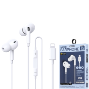 Earphone Wire Lightning Remax RM-575i - កាសប៊្លូធូសខ្សែ Remax RM-575i ឌុយអាយហ្វូន