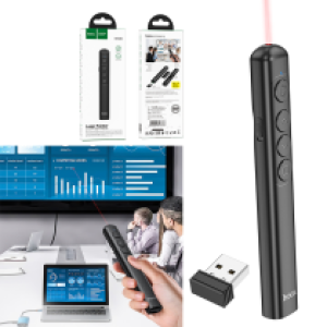 Pen Laser Pointer Presentation Bluetooth hoco GM200 - ប៊ិច​ព្រួញ​ឡាស៊ែរ​សម្រាប់​បទ​បង្ហាញ ប៊្លូធូស hoco GM200