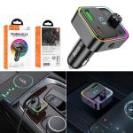 Car Bluetooth FM transmitter PD30W+QC3.0 hoco E81 - ប្លូធូឡាន FM បញ្ជូនសំលេង PD30W+QC3.0 hoco E81