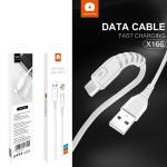 Cable Charger WUW X166 iPhone - ខ្សែសាក WUW X166 ក្បាល iPhone