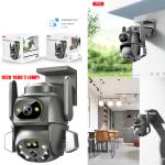 Camera Bullet Wifi 360° 4M 2Camera XO CR04 4M - កាមេរ៉ាសុវត្ថិភាព វ៉ាយហ្វាយ 2.4G 360°កាមេរ៉ា2 XO CR04