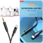 Converter TypeC to AUX 3.5mm male XO NB-R211B - ឌុយបំលែង Type-C ទៅ ឌុយកាស 3.5មម XO NB-R211B