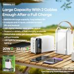 Power Bank Remax RPP-566(PD/QC) LCD 80000mAh - ថ្មជំនួយ Remax RPP-566(PD/QC) អេក្រង់ 80000មីលីអំពែ
