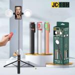 Selfie Stick Tripod Bluetooth Remote JC-18H 2Flash 1.7m - ជើងត្រៃផត ដងថតប្លូធូសតេឡេ JC-18H ភ្លើងផ្លាស់2 1.7 ម៉ែត