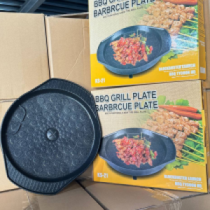 BBQ plate Korea plate KS-21 - ខ្ទះអាំងសាច់កូរ៉េ KS-21