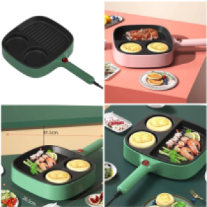 Breakfast pan electric 1360W A8612 - ខ្ទះចៀនពងអគ្គិសនី 1360W A8612