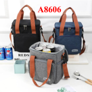 bag lunch box A8606 - កាបូបដាក់រក្សារកំដៅដាក់ម្ហូប A8606