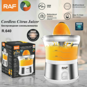Citrus cordless juicer RAF R.640 - ម៉ាស៊ីនគៀបក្រូចសាកថ្ម RAF R.640