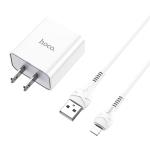 Power Charger Hoco C81 iPhone - ឆ្នាំងសាក​ ហូកូ C81 មានខ្សែអាយហ្វូន