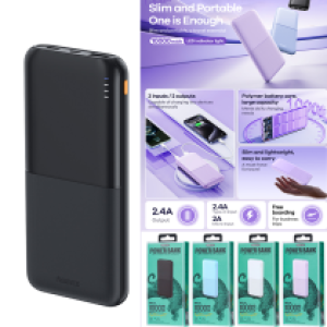 Power Bank Remax RPP-23 2.4A 10000mAh - ថ្មជំនួយ Remax RPP-23 2.4A 10000មីលីអំពែ