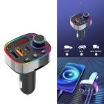 Car Bluetooth FM transmitter PD25W/QC3.0 ALS-A161 - ប្លូធូឡាន FM បញ្ជូនសំលេង+សាកថ្មលឿន PD25W/QC3.0 ALS-A161