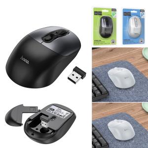 Mouse Wireless hoco GM28 - ម៉ៅអត់ប្រើខ្សែរ hoco GM28 ឥតខ្សែ
