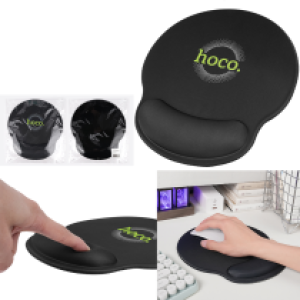 Mousepad hoco GM30 wrist support(230*215*20mm) - ទ្រនាប់ម៉ៅ hoco GM30 មានកល់ដៃ(230*215*20មម)