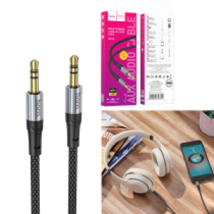 Cable 3.5mm AUX hoco UPA26 1m - ខ្សែបំលែង AUX ទៅ AUX ហូកូ UPA26 1ម