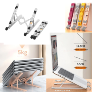 Laptop Holder Desk Folding Bracket Disney:JZ-807 - ជើងទ្រ កុំព្យូទ័រយួរដៃ លើតុ Disney:JZ-807