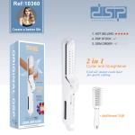 Hair Curling Iron 2in1 DSP 10360 - ម៉ាស៊ីនមូលសក់និងគៀបត្រង់ DSP 10360