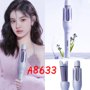 hair curler 2in1 A8633 - ម៉ាស៊ីនមូលសក់ 2in1 A8633
