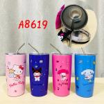 Bottle hot&cold cartoon 600ml A8619 - ដបទឹករក្សាសីតុណ្ហភាពតុក្កតា 600ml A8619