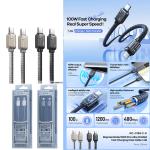 Cable Charger Remax RC-C159 Type-C to Type-C 100W - ខ្សែសាកស៊ីលីខូន Remax RC-C159 Type-C to TypeC 100W