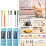 Cable Charger Remax RC-C063 Type-C to Type-C 60W - ខ្សែសាកស៊ីលីខូន Remax RC-C063 Type-C to TypeC 60W
