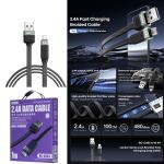 Cable Charger REMAX RC-C083 2.4A Micro - ខ្សែសាក REMAX RC-C083 2.4A ក្បាល Micro