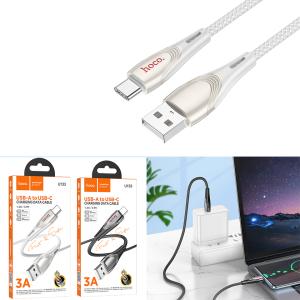 Cable Charger hoco U133 Type-C 1.2m - ខ្សែសាក ហូកូ​ U133 TypeC ប្រវែង1.2m
