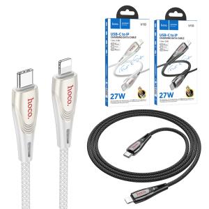 Cable Charger hoco U133 PD27W TypeC to Lightning 1.2m - ខ្សែសាក ហូកូ​ U133 PD27W Type-C to iPhone ប្រវែង1.2m