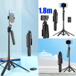 Selfie Stick Tripod Remote A17 1.8M - ដងថត ជើងត្រីផត A17 1.8M