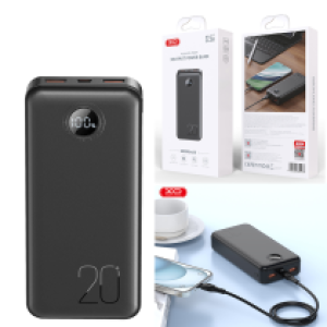 Power Bank XO PR239 PD20W/QC22.5W 20000mAh - ថ្មជំនួយ XO PR239 PD20W/QC22.5W 20000 មីលីអំពែ