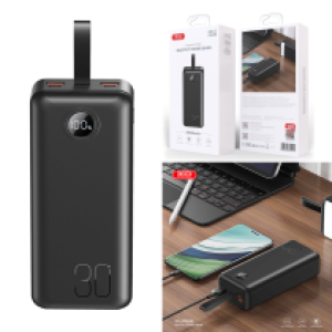 Power Bank XO PR240 PD20W/QC22.5W 30000mAh - ថ្មជំនួយ XO PR240 PD20W/QC22.5W 30000 មីលីអំពែ