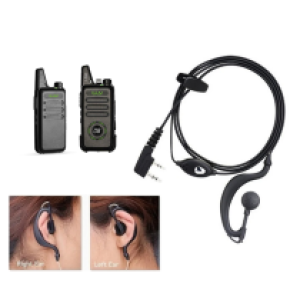 Earphone Wire Walkie Talkie for WLN KD-C1 - កាសសម្រាប់អាយកូម WLN KD-C1