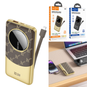 Power Bank hoco Q29 22.5W+PD20W 10000mAh set Lightning - ថ្មជំនួយ ហូកូ Q29 22.5W+PD20W ពេញ 10000 មីលីអំពែឈុត iPhone