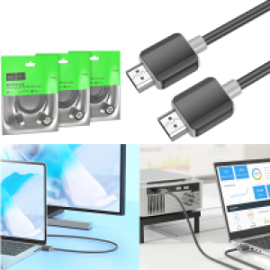 Cable HDMI 4K hoco US08 L=2M - ខ្សែ HDMI 4K hoco US08 ប្រវែង 2ម