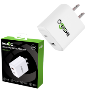 Power Charger IMENSO IMS-C3015 PD20W/QC - ឆ្នាំងសាក​ IMENSO IMS-C3015 PD20W/QC រុនពី