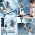 Fan Rechargeable 4in1 - កង្ហាសាកភ្លើង 4in1