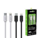 Cable Charger Type-C to iPhone IMENSO IMS-C1003CL - ខ្សែសាកជ័រ Type-C to iPhone IMENSO IMS-C1003CL