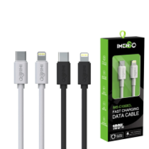 Cable Charger Type-C to iPhone IMENSO IMS-C1003CL - ខ្សែសាកជ័រ Type-C to iPhone IMENSO IMS-C1003CL