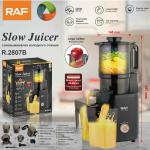 Slow juicer 250W RAF R.2807B - ម៉ាស៊ីនកៀបទឹកផ្លែឈើ​ 250W RAF R.2807B