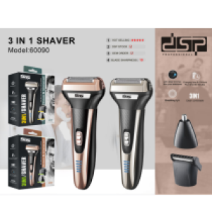 DSP shaver 3in1 Model-60090 - ឧបករណ័កោរពុតមាត់ ​​​Model-60090