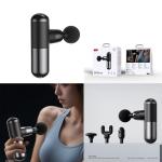 Massager Muscle Gun Rechargeable XO FG02 900mAh  - ម៉ាស្សាសាច់ដុំ រៀងកាំភ្លើង សាកថ្ម XO FG02 900mAh 