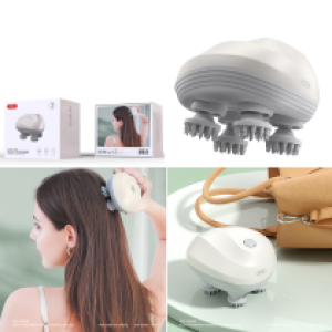 Massager Head Rechargeable XO FG03 500mAh  - ម៉ាស្សា ក្បាល សាកថ្ម XO FG03 500mAh 
