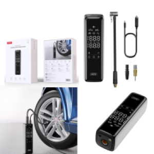 Car Air pump XO CZ017 22 Cylinders - ម៉ាស៊ីនបូមខ្យល់កងឡាន XO CZ017 22 Cylinders