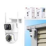 Camera Bullet Wifi 360° 4M 2Camera XO CR06 4M - កាមេរ៉ាសុវត្ថិភាព វ៉ាយហ្វាយ 2.4G 360°កាមេរ៉ា2 XO CR06
