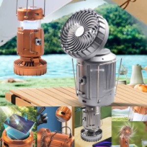 Magic cool camping​ light 5807F - អំពូលកង្ហាភ្លើងសាកថ្ម 5807F