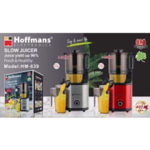Slow juicer Hoffmans HM-639 - ម៉ាស៊ីនគៀបទឹកផ្លែឈើ Hoffmans​ HM-639