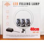 LED Selfie Ring Live 40cm 3Clip MF-40 - អំពូលមូល ស៊ែលហ្វី MF40 ក្រចាប់3 ទំហំ 40cm