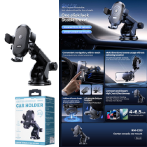 Holder Car Mount Windshield Remax RM-C03 - ជើងចាប់ទូរសព្ទ័ ជាប់កញ្ចក់ឡាន Remax RM-C03