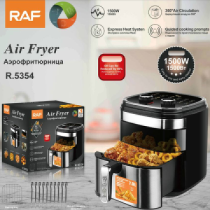 Air fry RAF 7.0L 1500W R5354 - ម៉ាស៊ីនបំពងស្ងួត A8669 1500ml